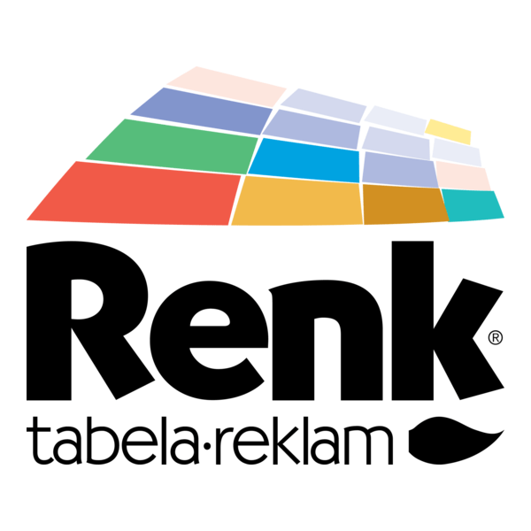 Renk Tabela Reklam Logo PNG Vector