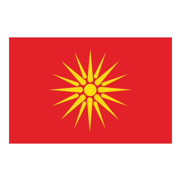 Republic Of Macedonian First Flag Logo PNG Vector