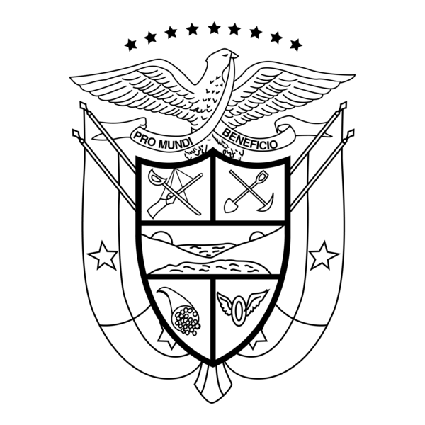 republica de panama escudo Logo PNG Vector