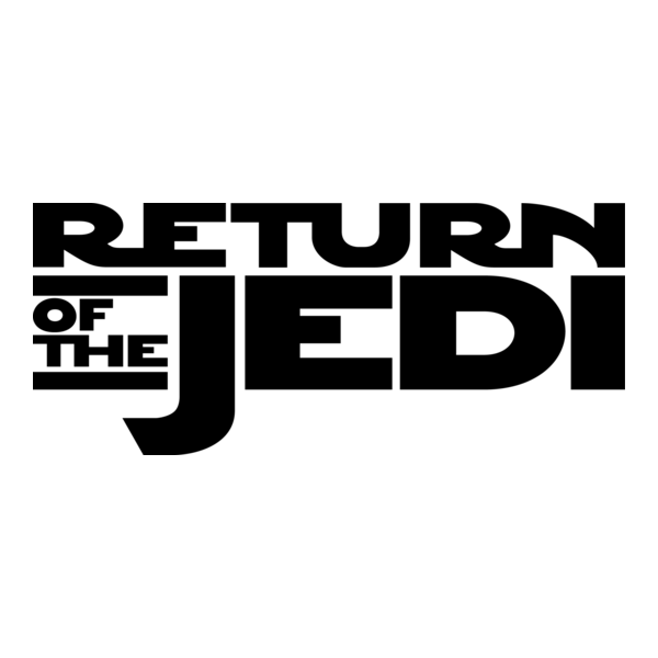 Return of the Jedi Logo PNG Vector