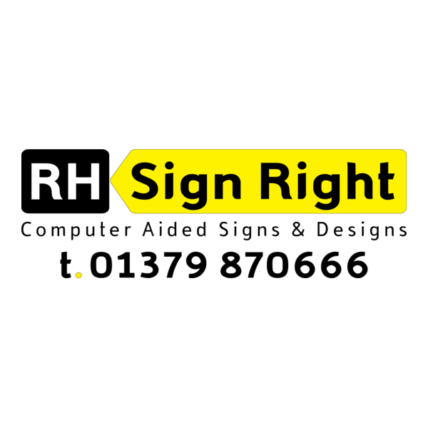 RH Sign Right Logo PNG Vector