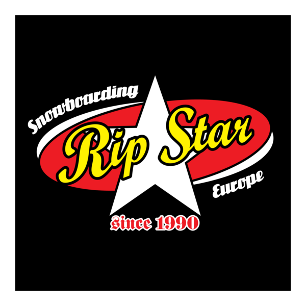 Ripstar Snowboarding Europe Logo PNG Vector