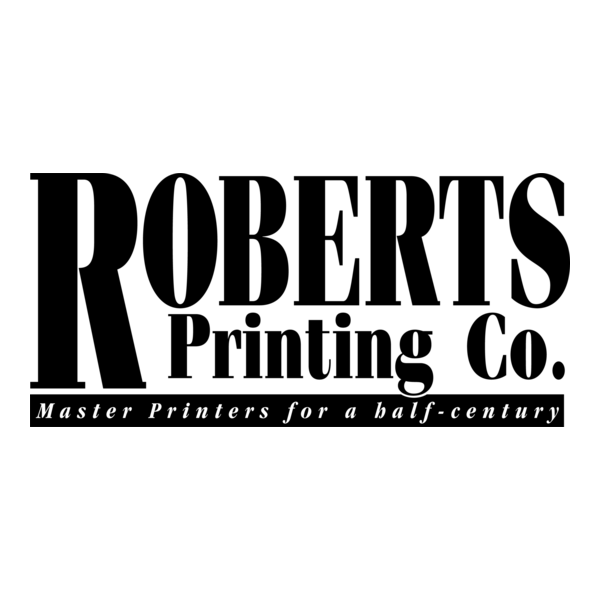 Roberts Printing Logo PNG Vector