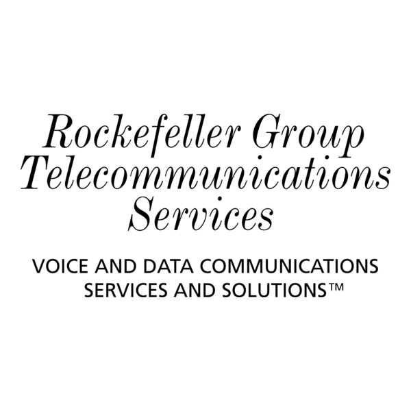 Rockefeller Group Telecommunications Services Logo PNG Vector