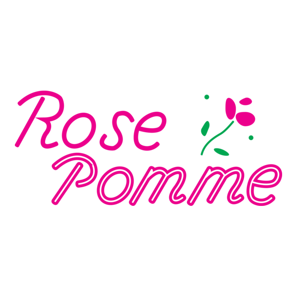 Rose Pomme Logo PNG Vector