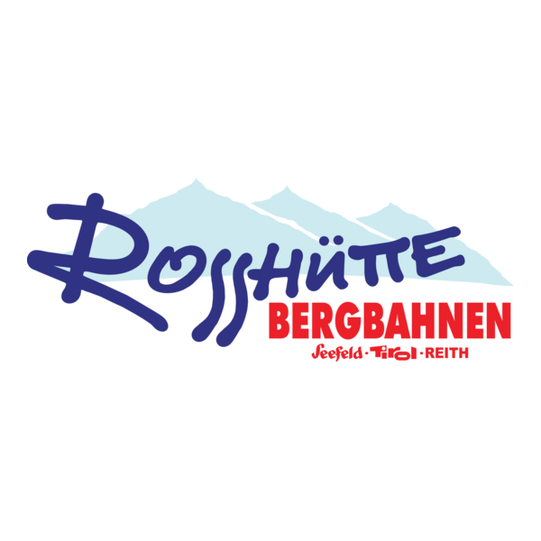 Rosshutte Bergbahnen Seefeld Tirol Reith Logo PNG Vector