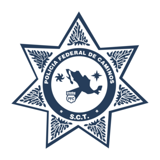 Policia Federal de Caminos Mexico Logo PNG Vector