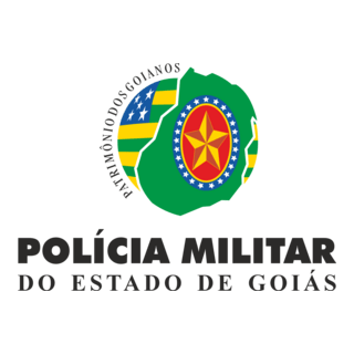 Polícia Militar do Estado de Goiás Logo PNG Vector