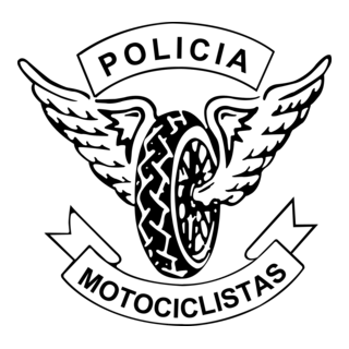 Policia Motociclistas Logo PNG Vector
