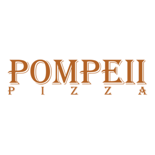 Pompeii Pizza Logo PNG Vector