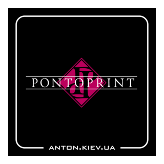 Pontoprint Logo PNG Vector