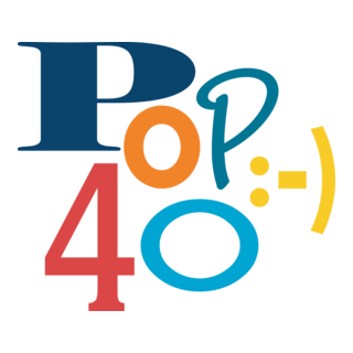 Pop 40 :-) Logo PNG Vector