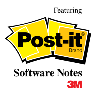 Post-it Logo PNG Vector