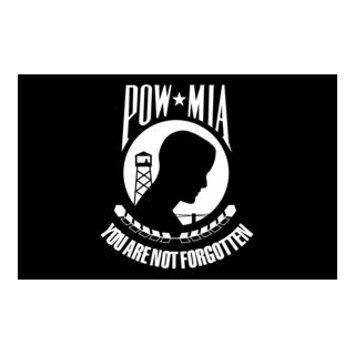 POW-MIA Logo PNG Vector