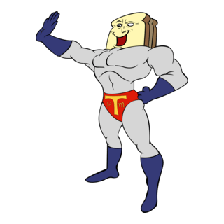 powdered toast man Logo PNG Vector