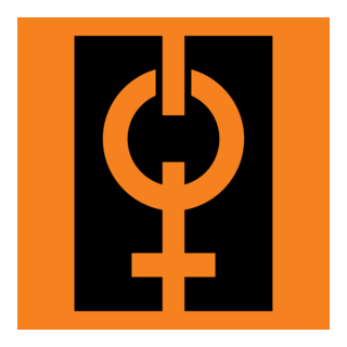 Power Woman Logo PNG Vector