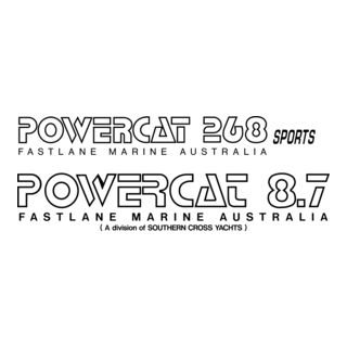 Powercat Boats Logo PNG Vector