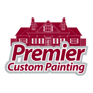 Premier Custom Painting Logo PNG Vector