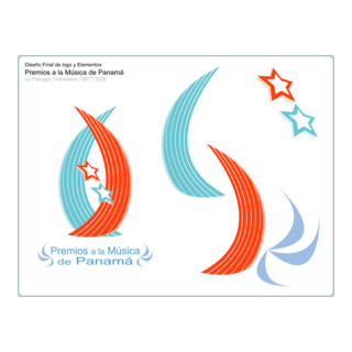PREMIOS A LA MUSICA DE PANAMA Logo PNG Vector