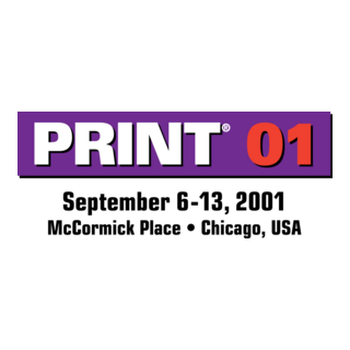 Print 2001 Logo PNG Vector