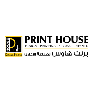 Print House Logo PNG Vector