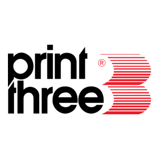 Print Three Logo PNG Vector