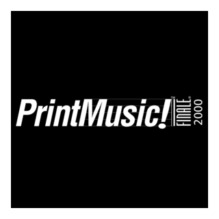PrintMusic Logo PNG Vector