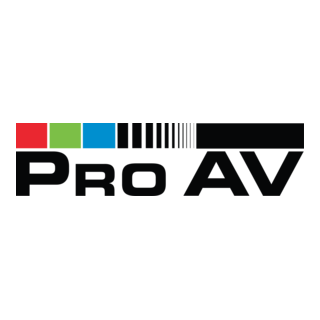 Pro AV Logo PNG Vector