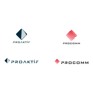 Proaktif Procomm Logo PNG Vector