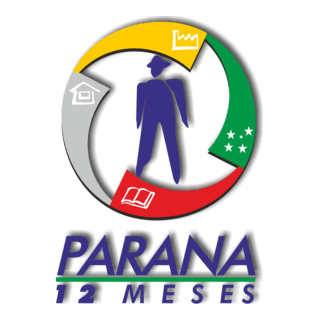 Projeto Paranб 12 Meses Logo PNG Vector
