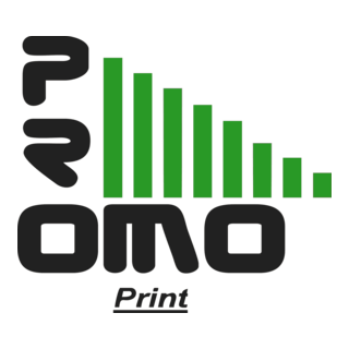 Promo Print Logo PNG Vector