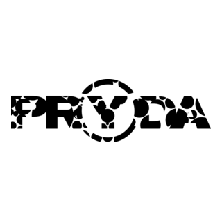 Pryda 3 (bubbled B&W version) Logo PNG Vector