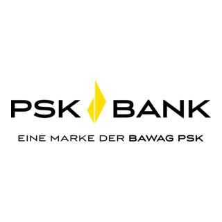 PSK Bank Eine Marke der BAWAG PSK Logo PNG Vector