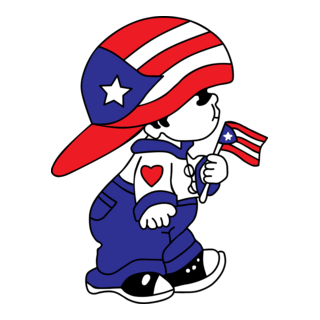Puerto rico kid Logo PNG Vector