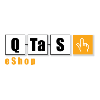 QTaS eShop Logo PNG Vector