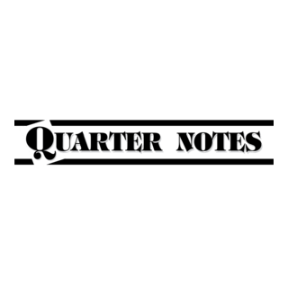 Quarter Notes Logo PNG Vector