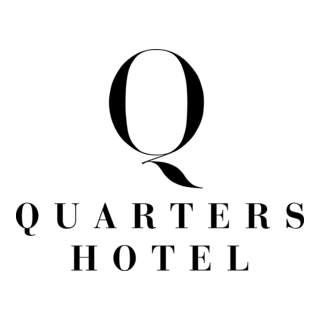 Quarters Hotel Logo PNG Vector