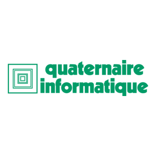 Quaternaire Informatique Logo PNG Vector