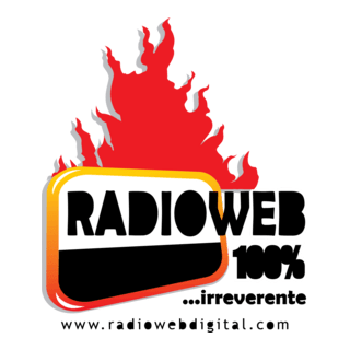 Radio Web Digital Logo PNG Vector