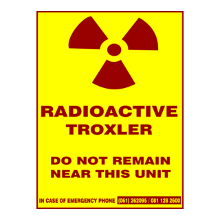 Radioactive Logo PNG Vector