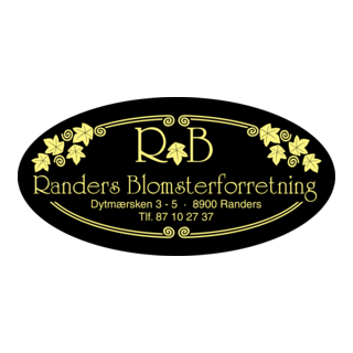 Randers Blomsterforretning Logo PNG Vector