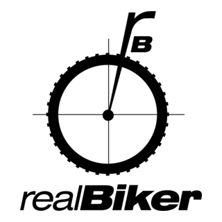 Real biker Logo PNG Vector