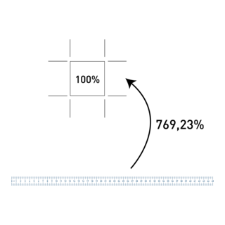 Régua 45 cm Logo PNG Vector