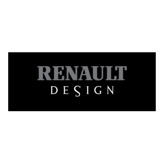 Renault Design Logo PNG Vector