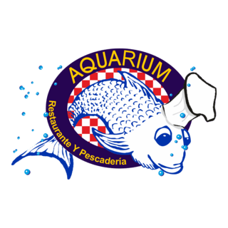 Restaurante Aquarium Logo PNG Vector