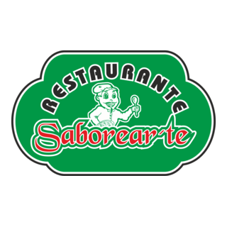 Restaurante Saborearte Logo PNG Vector