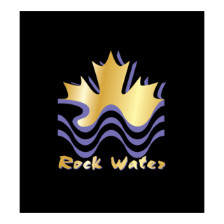 Rock Water Logo PNG Vector