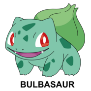 Pokemon - Bulbasaur Logo PNG Vector