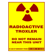 Radioactive Logo PNG Vector