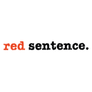 Red Sentence Logo PNG Vector